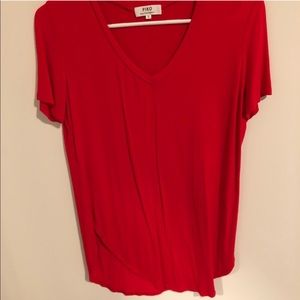 Red Piko Shirt